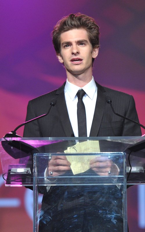 Andrew Garfield al Palm Springs International Film Festival's 2011 Awards Gala