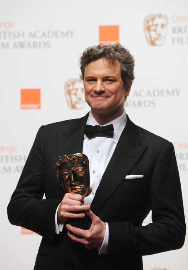 Colin Firth alla cerimonia di premiazione dei BAFTA Awards