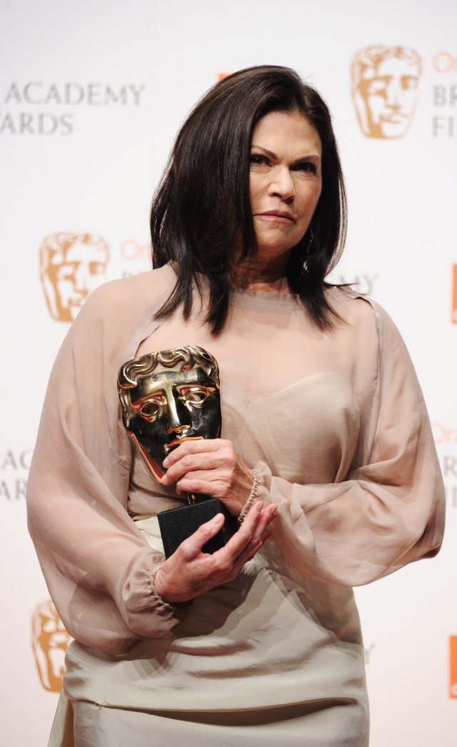Colleen Atwood alla cerimonia di premiazione dei BAFTA Awards