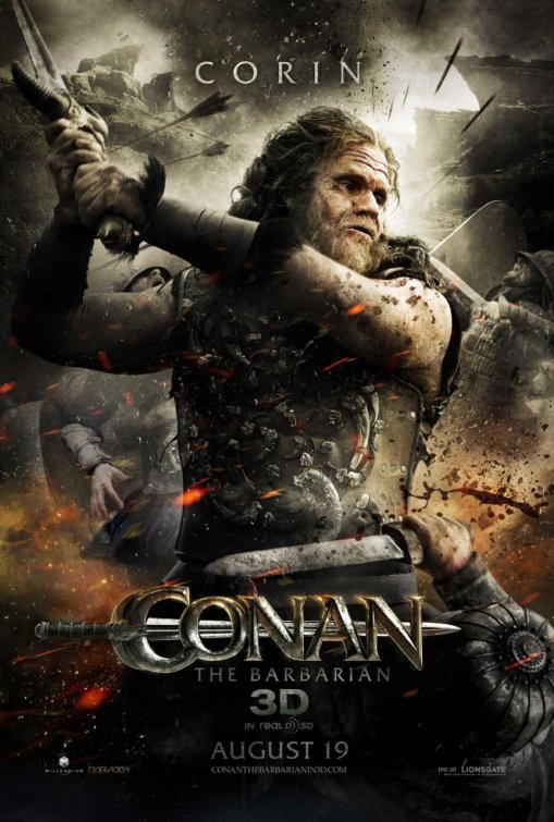 Character poster di Conan il Barbaro