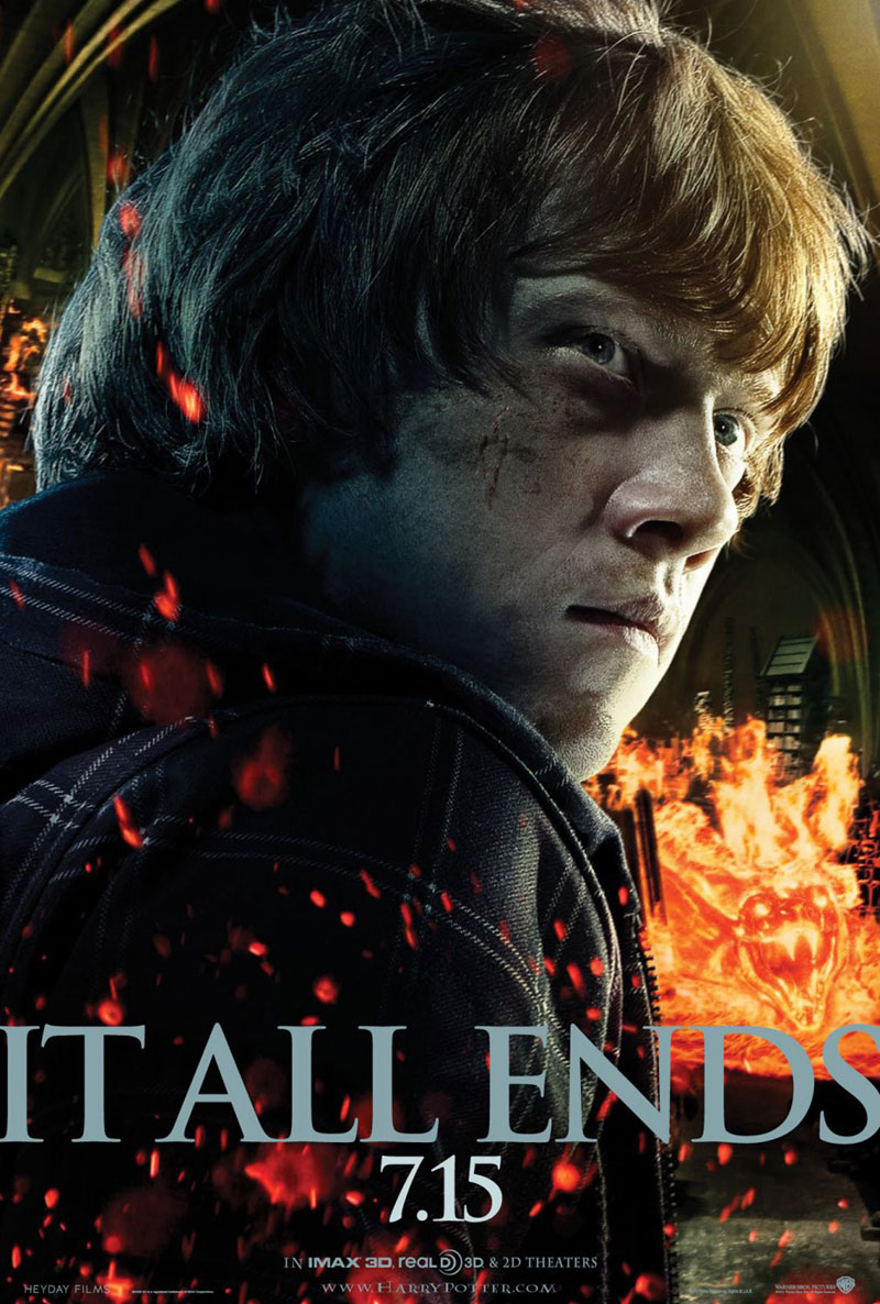Il character poster di Ron