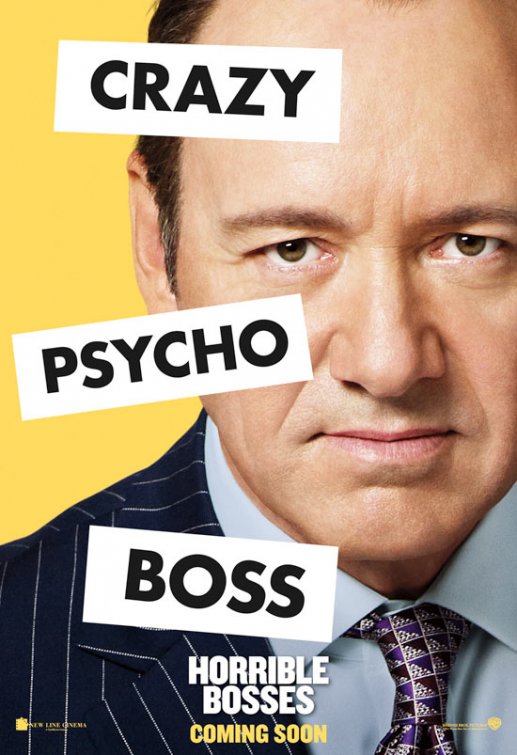 Horrible Bosses: il character poster di Kevin Spacey