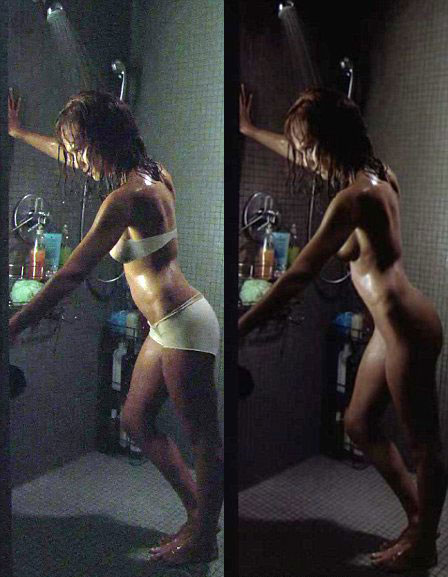 Jessica Alba in Machete. Nuda grazie al digitale