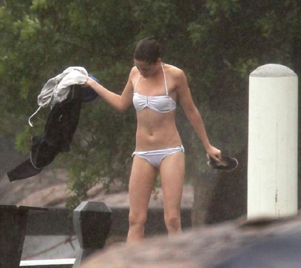 Kristen Stewart sul set in Brasile