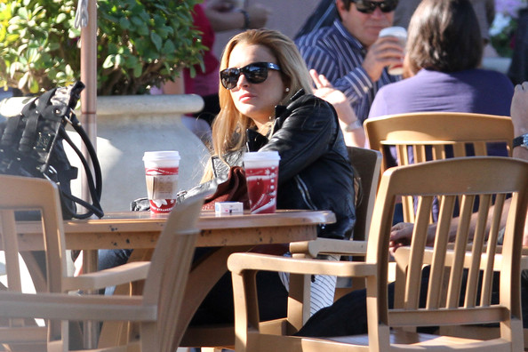 Lindsay Lohan da Starbucks