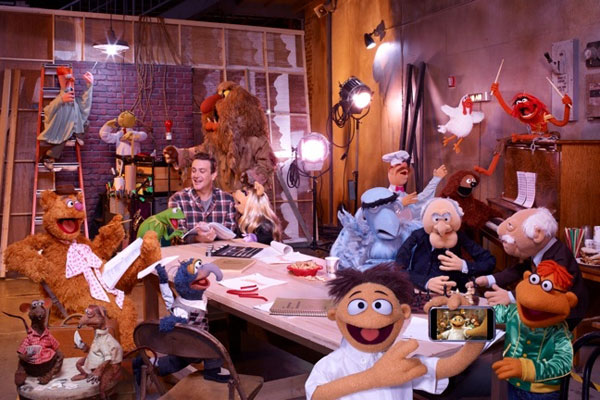 Jason Segel ed i suoi Muppets