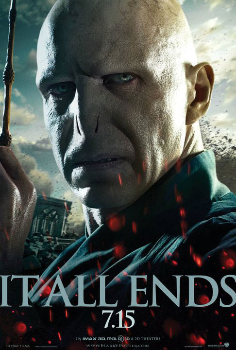 Il character poster di Voldemort