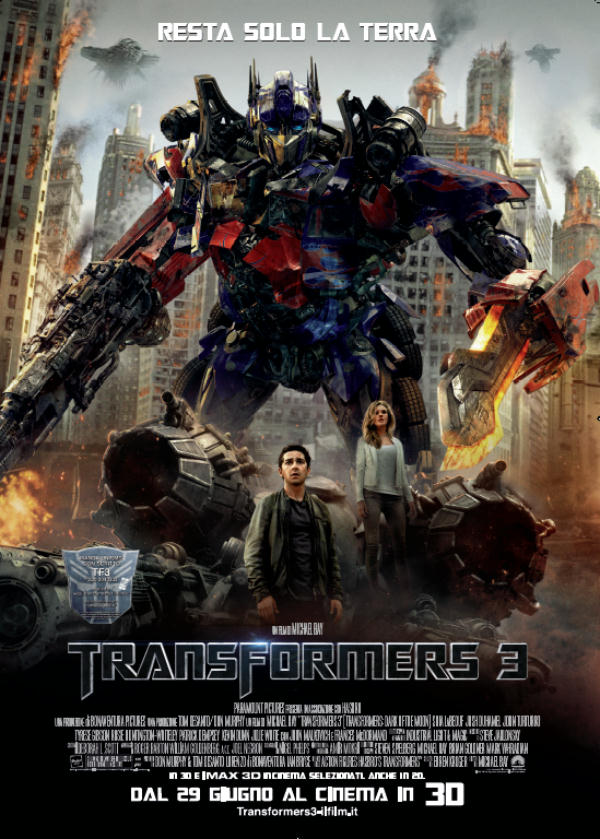 Locandina di: Transformers 3