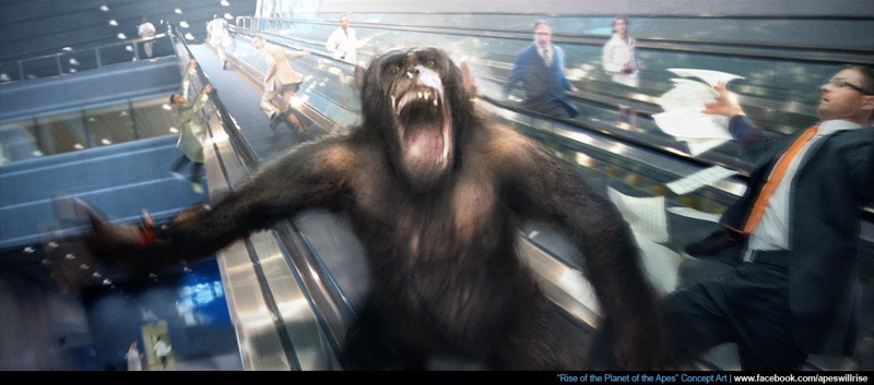 Rise of the Planet of the Apes: Concept art