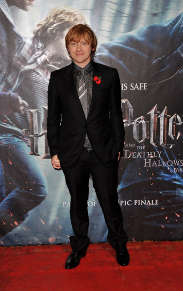 Rupert Grint alla prima mondiale di Harry Potter 7