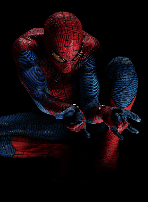 Andrew Garfield nei panni di Spiderman