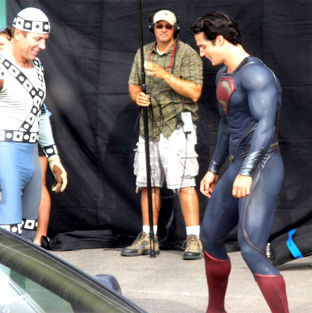 Henry Cavill nei panni di Superman in Man of Steel