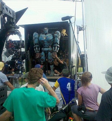 Le prime foto dal set di Transformers 3