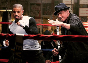 Creed: Michael B. Jordan e Sylvester Stallone nella prima immagine del film