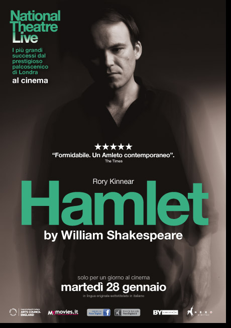 Hamlet di Nicholas Hytner con Rory Kinnear al cinema il 28 gennaio