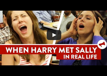 Harry Ti Presento Sally diventa reale: 20 coppie riproducono il finto orgasmo del film