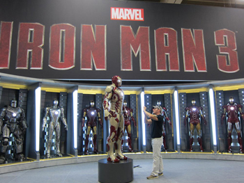 La clip Errori sul Set di Iron Man 3