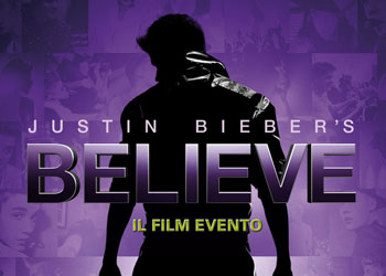 Justin Bieber Believe: il trailer ed il poster del film al Cinema solo il 4 e 5 febbraio
