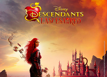Descendants: L'ascesa di Red, Disney + pubblica il poster e il primo teaser