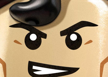 Superman nel nuovo character poster di LEGO: Il Film
