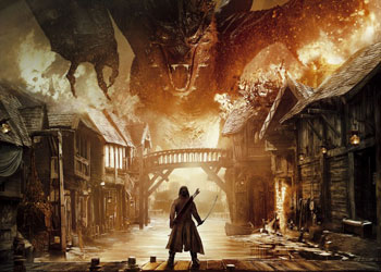 Lo Hobbit: la Battaglia delle Cinque Armate: il poster italiano del Comic-Con