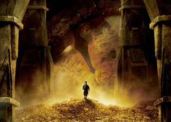 Lo Hobbit - La Desolazione di Smaug, due clip in italiano ed i poster del drago Smaug