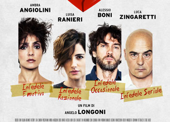 Il poster di Maldamore con Ambra Angiolini, Alessio Boni, Luisa Ranieri e Luca Zingaretti