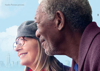 Ruth & Alex: il poster italiano del film con Morgan Freeman e Diane Keaton