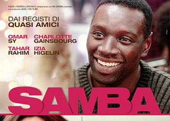 Samba: Omar Sy e Charlotte Gainsbourg nella nuova clip Massaggio