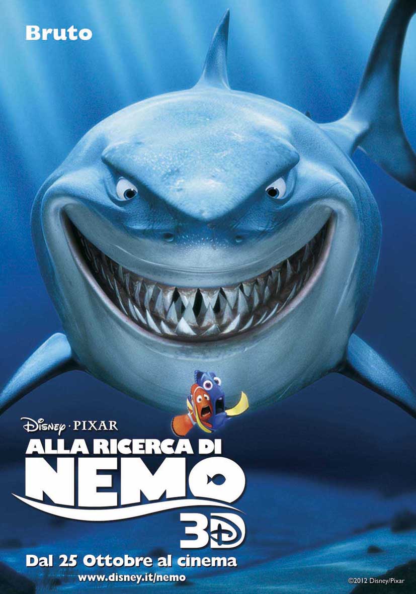 Alla Ricerca di Nemo: character poster di Bruto