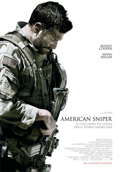 Locandina italiana di American Sniper