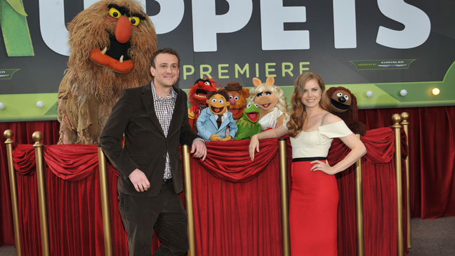 La premiere de I Muppet: Amy Adams, Jason Segel e i Muppets