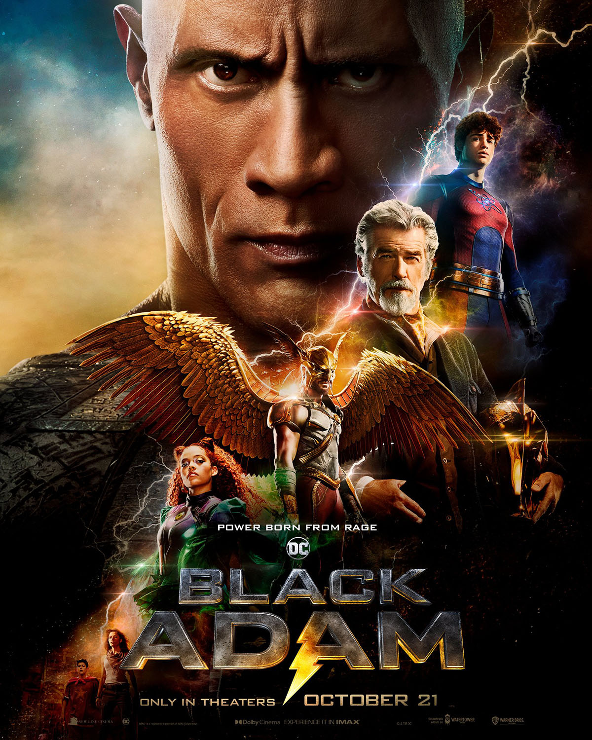 Black Adam: Locandina