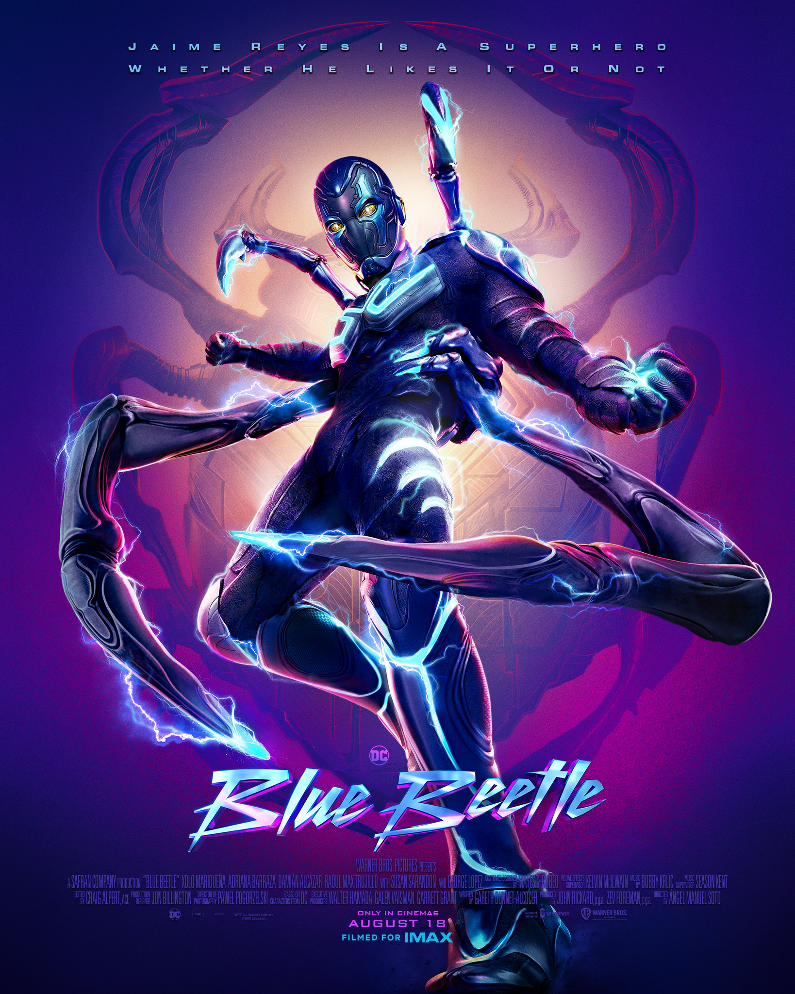 Blue Beetle: Poster