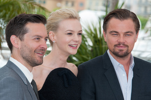 Leonardo Di Caprio, Tobey Maguire e Carey Mulligan - Cannes 2013 (2)
