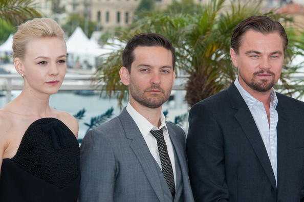 Leonardo Di Caprio, Tobey Maguire e Carey Mulligan - Cannes 2013