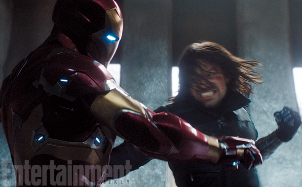 Captain America: Civil War -  Robert Downey Jr. e Sebastian Stan