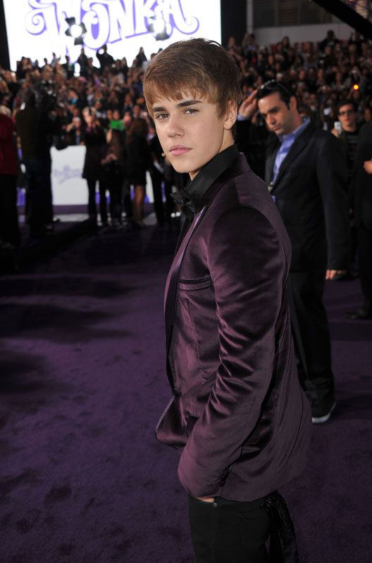 Justin Bieber alla premiere di Los Angeles di Justin Bieber: Never Say Never