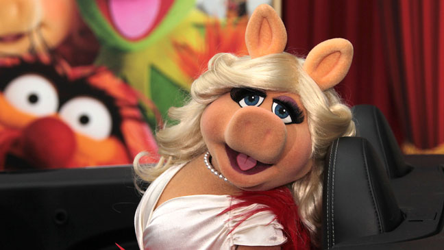 La premiere de I Muppet: Miss Piggy