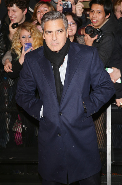Monuments Men: George Clooney sul red carpet di Milano