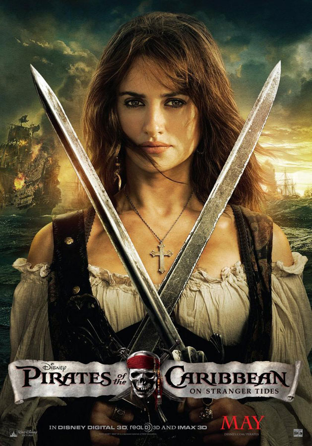 Character Poster di Pirati dei Caraibi: Oltre i Confini del Mare - Penelope Cruz
