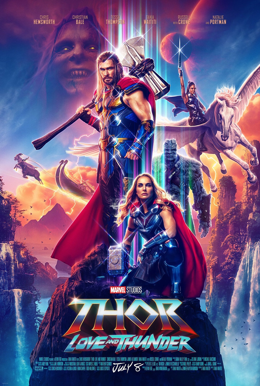 Thor: Love and Thunder: Locandina