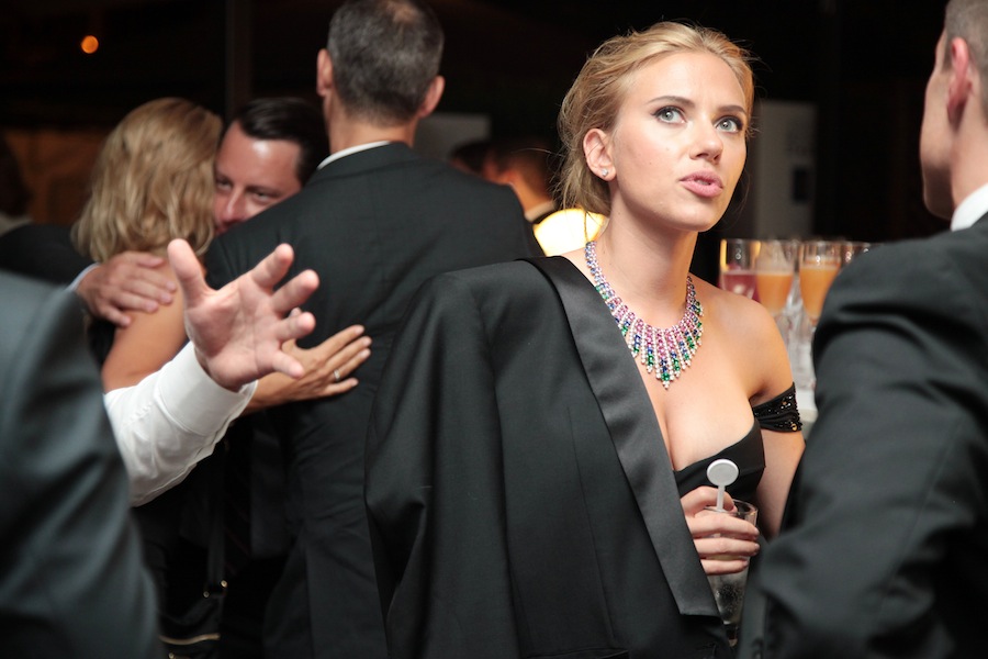 Scarlett Johansson - Venezia 70 - cena al Venice Movie Stars Lounge