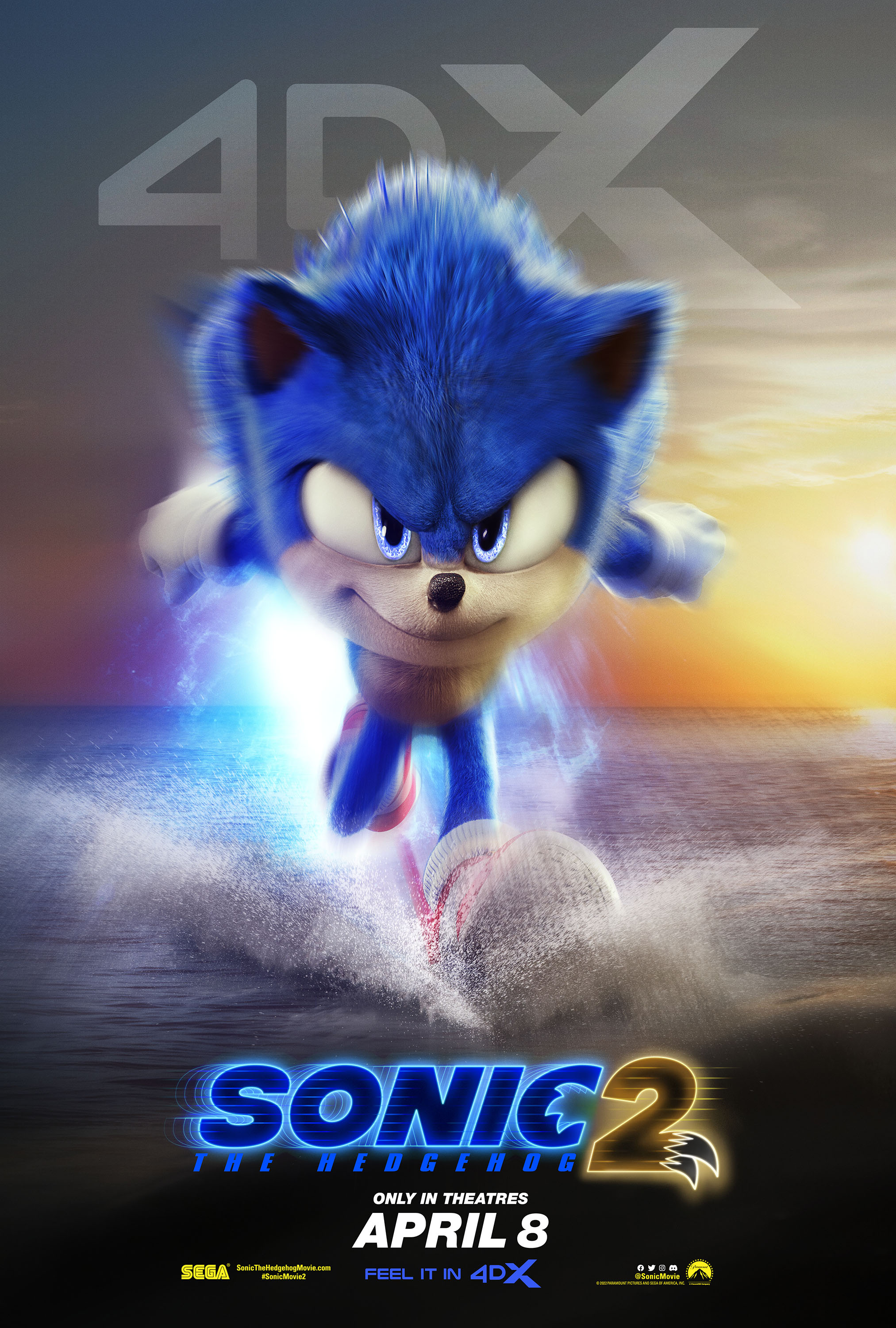 Sonic 2 - Il Film: Locandina