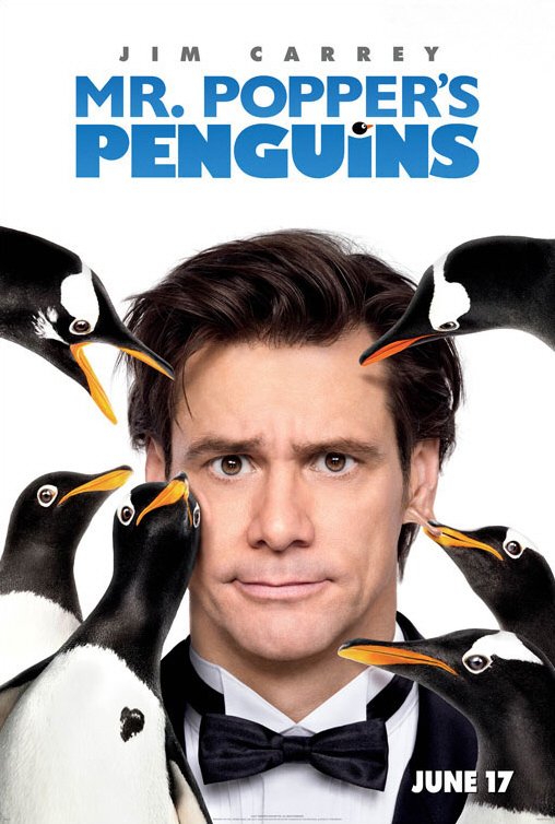 Il teaser poster di Mr. Popper's Penguins
