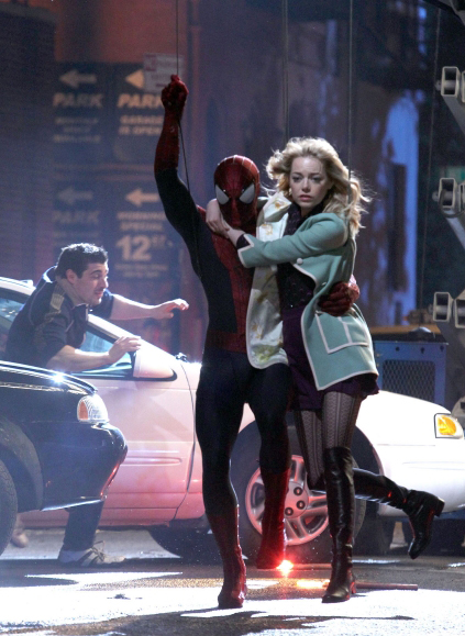 The Amazing Spider-Man 2: Andrew Garfield ed Emma Stone
