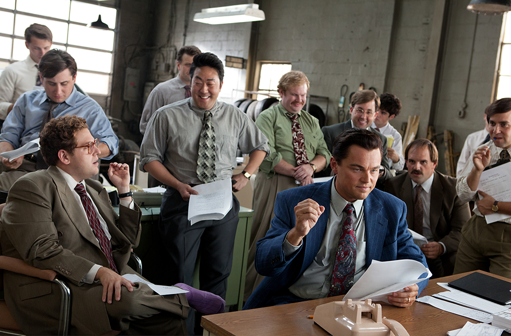 The Wolf of Wall Street: Leonardo Di Caprio e Jonah Hill