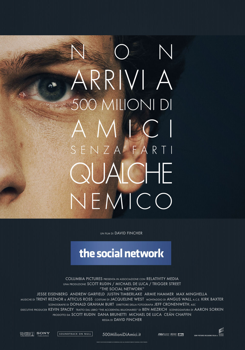 The Social Network: la locandina