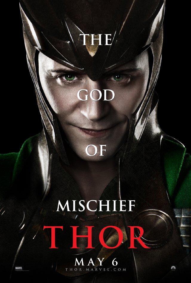 Thor - il Character Poster di Loki
