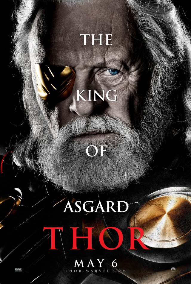 Thor - il Character Poster di Odino
